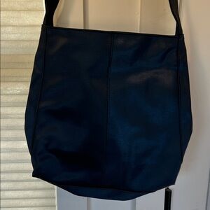 Metallic shimmer dark blue Shoulder Bag vintage 90’s nwot